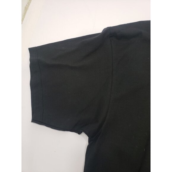 Vintage USMC United State Marine Corp Semper Fidelis Black T Shirt Size 2XL - Picture 4 of 14